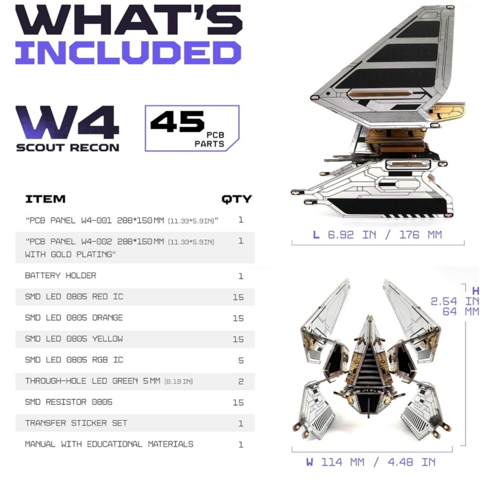 Robot Building Kit - W4 Scout Recon - Picture 3 of 7